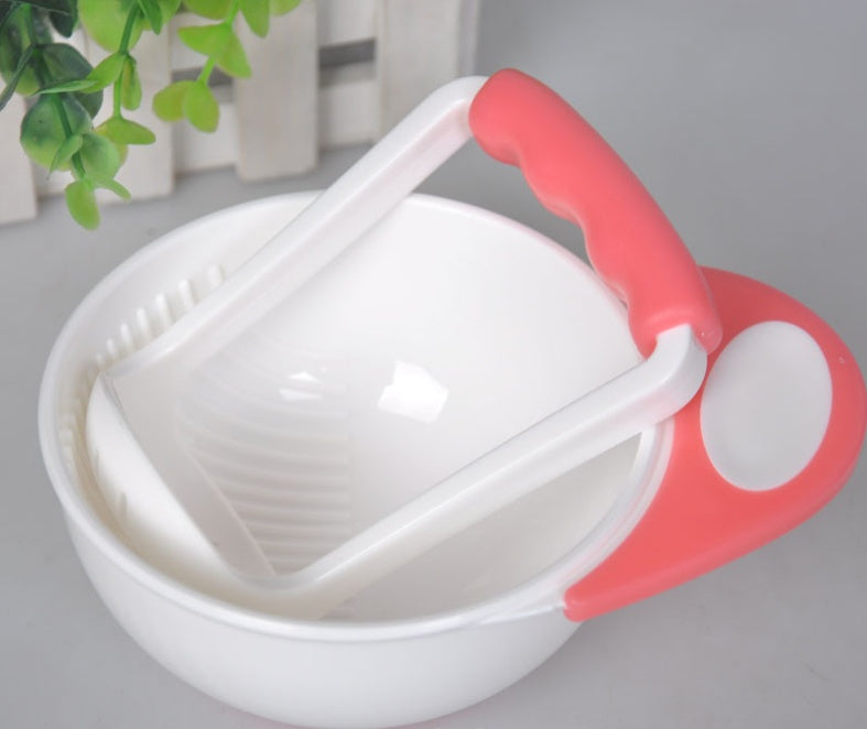 Baby Feeding Set Baby Fruit Feeder Baby Food Grinder Cook For Infant Kids Nursing Bowl Subsidiary Fruit Food Grinding Tools