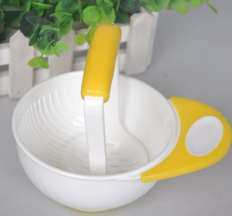 Baby Feeding Set Baby Fruit Feeder Baby Food Grinder Cook For Infant Kids Nursing Bowl Subsidiary Fruit Food Grinding Tools