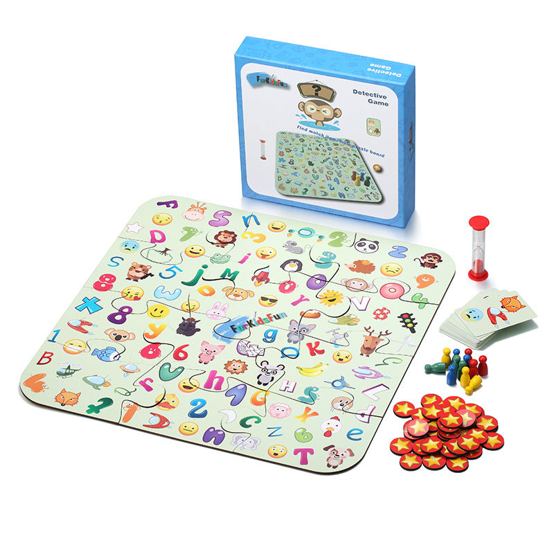 Little Detective Finds Picture Toys, Children Educational Development Of Parent Child Interactive Table Games